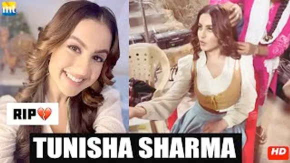 Tunisha Sharma posted this Video from Make up session before committing suicide