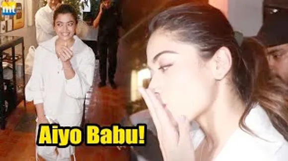 'Aiyo Babu' Rashmika Mandanna curious to about Paps knowing her Location