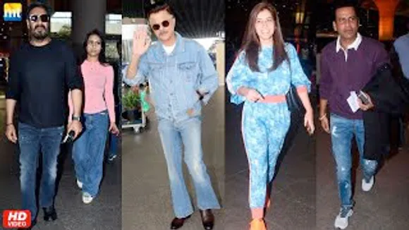 Ajay Devgn With Nysa, Anil Kapoor Leaves For Animal Shoot, Raashii Khanna Arrives For Farzi