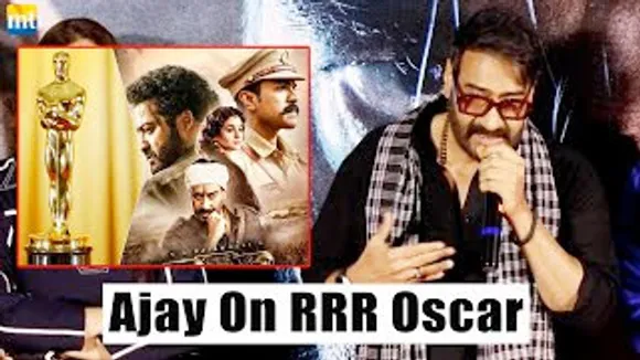 Ajay Devgn on RRR's Oscar Nomination Change that will be announced tonight