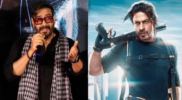 Ajay Devgn Is Delighted About Pathaan's Advance Booking, Shah Rukh Khan Calls Him A Beautiful Human Being —
