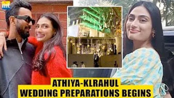 Wedding Preparations Begin for Athiya Shetty With Saloon Session