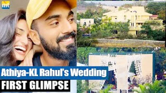 Athiya Shetty-KL Rahul's Wedding Festivities begin at Suniel Shetty's Khandala House