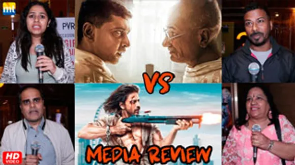 Gandhi Aur Godse ka Yudh vs Pathaan - Gandhi Godse FIRST MEDIA REVIEW