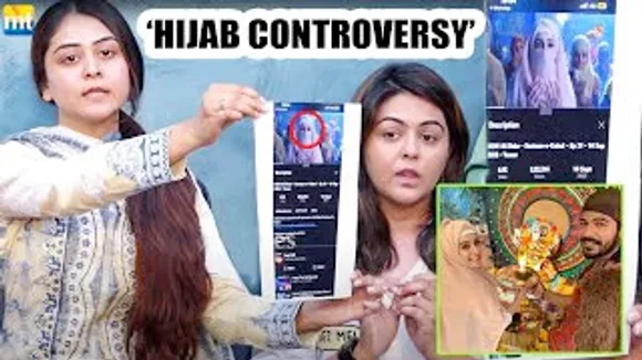 Tunisha Sharma's HIJAB Controversy: Sheezan Khan's sister shows photo proof in front of Camera