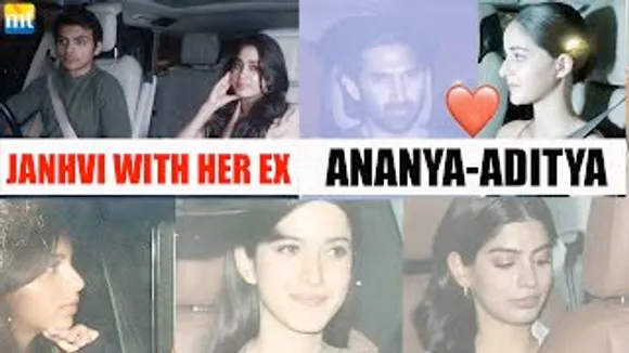 Janhvi Kapoor with Her EX-BF, Ananya Panday-Aditya Roy KJapoor DATING Couple, Suhana Khan, Khushi Kapoor And others at Karan Johars's House Party