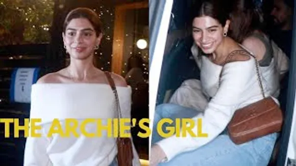Khushi Kapoor on a Dinner Date with BFF Orhan Awararamani