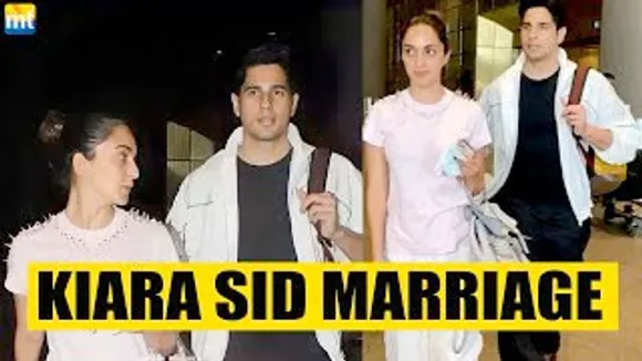 To-be-married on 6th February, Sidharth Malhotra & Kiara Advani return to Mumbai together