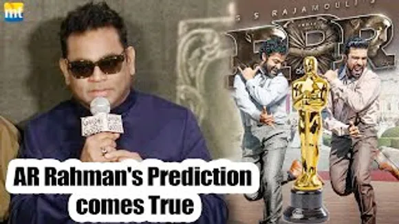 OMG 😳 AR Rahman PREDICTED RRR Best Song Nomination half an hour Ago at the event