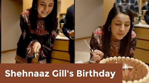 Cute Video : Inside Peek into Shehnaaz Gill's Birthday Celebration
