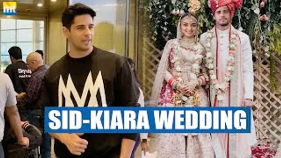 Sidharth Malhotra BLUSHES when paps asks about Wedding with Kiara Advani