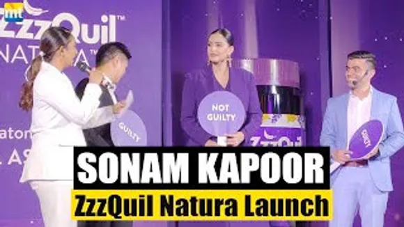 Guilty or Not Guilty? Sonam Kapoor's Rapid Fire on Baby & Sleep at ZzzQuil Natura Launch