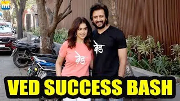 'Ved' Pair Genelia Deshmukh & Riteish Deshmukh Celebrate 20 Years in The Industry & Ved's Success