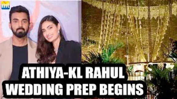 KL Rahul & Athiya Shetty's Wedding Venue Being Lit Up