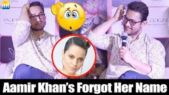 Aamir Khan Forgets to Mention Kangana Ranaut Between Priyanka Chopra & Alia Bhatt at the book launch