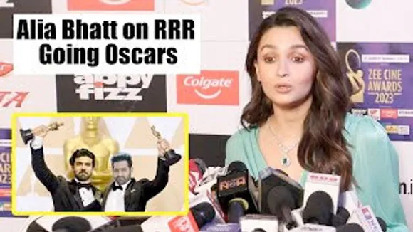 Alia Bhatt feels Proud of RRR going to Oscars, Golden Globes SS Rajamouli