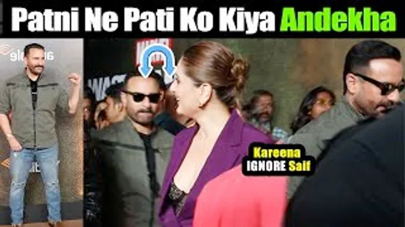 OMG Kareena Kapoor IGNORED Saif Ali Khan at Marvel's Red Carpet