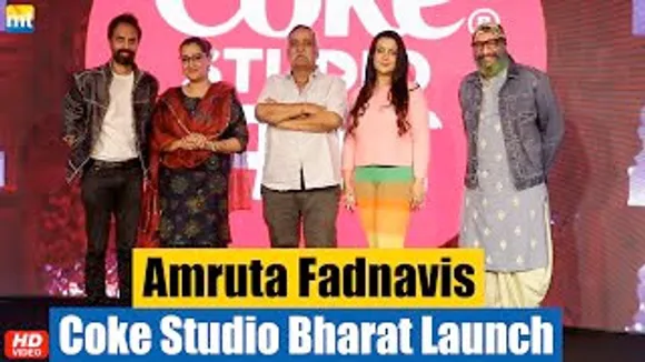 Amruta Fadnavis & 30 Musical artists Launch Coke Studio Bharat