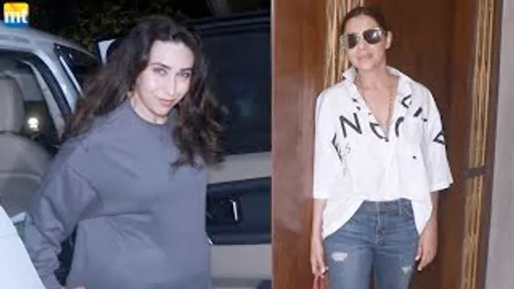 Pathaan Shah Rukh Khan's Wife Gauri Khan in oversized T-Shirt | Karisma Kapoor Spotted In Bandra