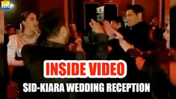 Inside Video : Sidharth Malhotra & Kiara Advani Dancing on their Hit songs at their Wedding Reception