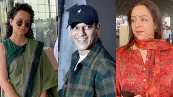 Kangana Ranaut poses for paps after slamming them for spotting her at 6.30 am