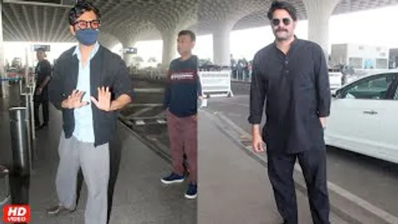Nawazuddin Siddiqui appears in Public place amidst Police Case filed by Wife, Jaideep Ahlawat At Airport