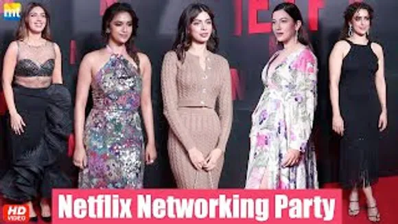 Bhumi Pednekar, Keerthy Suresh, Khushi Kapoor, Gauahar Khan And Others At Netflix Networking Party
