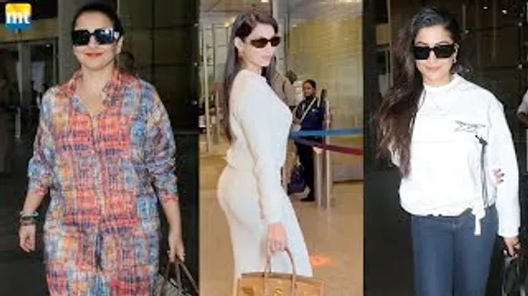 Nora Fatehi, Rashmika Mandanna, Vidya Balan slay at airport