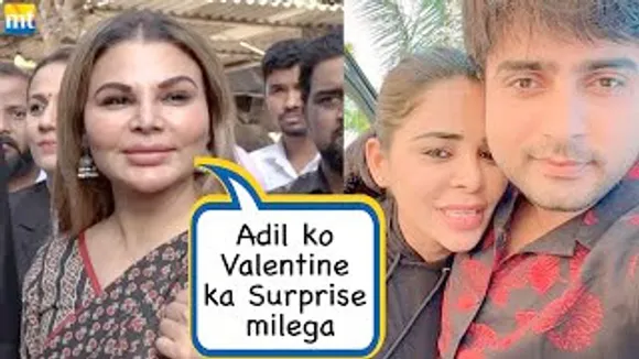 Rakhi Sawant has a BIG SURPRISE for Valentine's Day for Adil Khan & GF Tanu