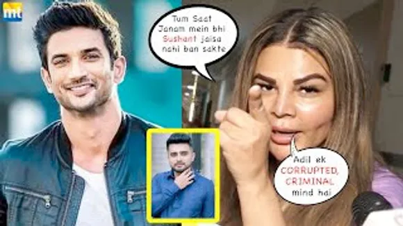 Rakhi Sawant Slams Adil Khan for calling himself Sushant Singh Rajput