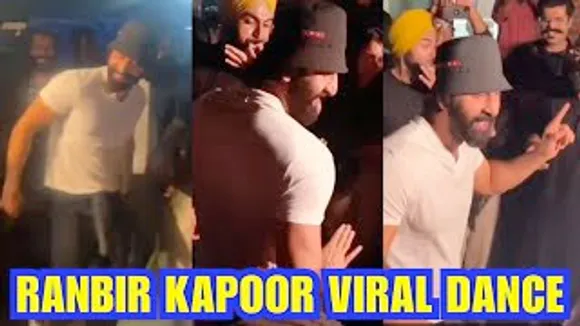 Ranbir Kapoor's Terrific Dance on Chaiya Chaiya & Ek Pal Ka Jeena at 'Animal' Wrap Up Party