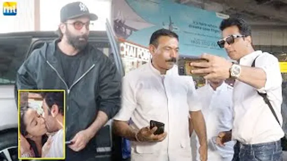 Ranbir-Shraddha's Song Tere Pyaar Mein praise by Paps; Sonu Sood teaches fans to take a selfie