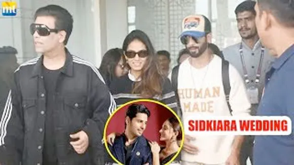Shahid Kapoor-Mira Kapoor & Karan Johar land in Jaisalmer for Sidharth Malhotra-Kiara Advani Wedding