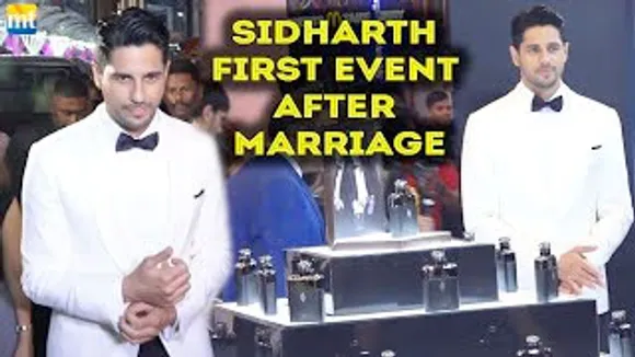 Sidharth Malhotra FIRST Public Event after Marriage With Kiara Advani