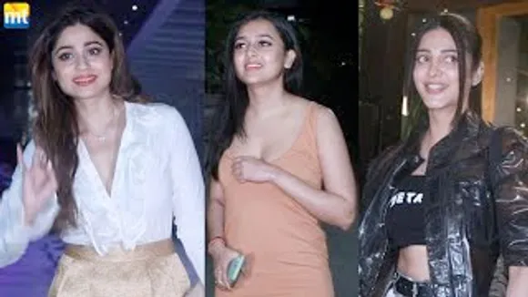 Tejasswi Prakash looks Hot in Valentine's Look, Shamita Shetty's & Shruti Haasan at Restaurant