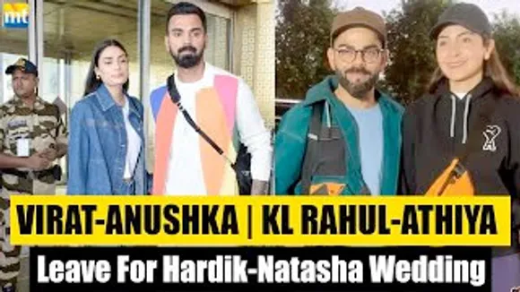 Newly Wed Athiya Shetty-KL Rahul & Virat Kohli-Anushka Sharma Head For Hardik Pandya-Natasha Stankovic Wedding