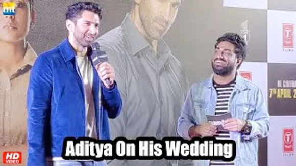 Sabki shaadi ho gayi, Aditya ki kab hogi? - Watch Aditya Roy Kapur's hilarious answer