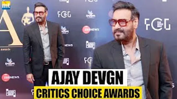Bholaa Ajay Devgn arrives at Critics Choice Awards for brilliant performance in Drishyam 2