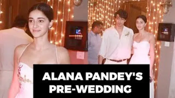 Ananya Panday at Her Sister Alana Panday's Pre-wedding Celebration