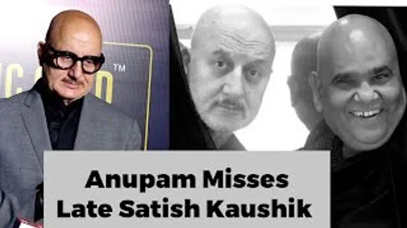 Pehla Award Hai, Jo Satish Ke Bina Aaya Hun, Mann Udas Bhi Hai- Anupam Kher On Late Satish Kaushik