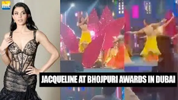 Jacqueline Fernandez's Sizzling Dance at Bhojpuri Film Awards 2023 in Dubai