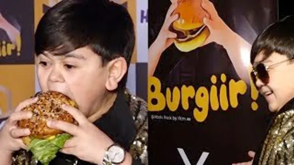 'Chotha Muh Bada Burger' - Burgiir Burgiir, Abdu Rozik at a launch of Burger in Mumbai