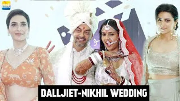 Dalljiet Kaur's 2nd Marriage With Nikhil Patel | Karishma Tanna, Riddhi Dogra, Sanaya Irani Attend The Event