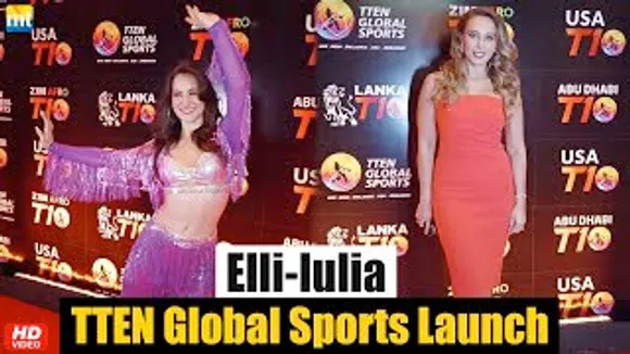 Elli AvrRam And Iulia Vantur In Glamourous Avatar At TTEN Global Sports Grand Launch