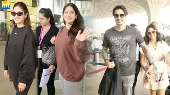 Janhvi Kapoor leaves for Bawaal Shoot, Sunny Leone With Husband, Yami Gautam for Chor Nikal Ke Bhaaga