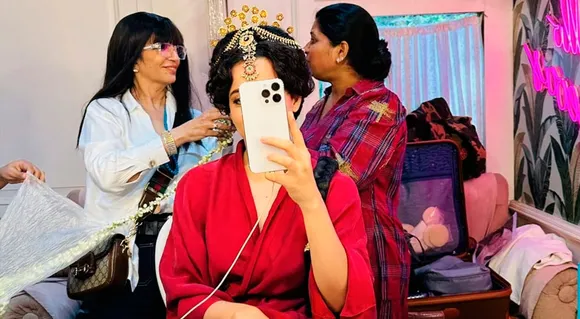 Kangana Ranaut Shares Glimpse Of Chandramukhi's New Look From Chandramukhi 2 —