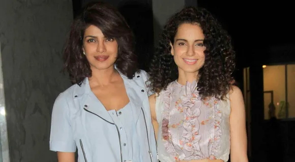 "Karan Johar Banned Her, Bollywood Bullied Her, Chased Her Out Of Film Industry," - Kangana Ranaut on Priyanka Chopra —