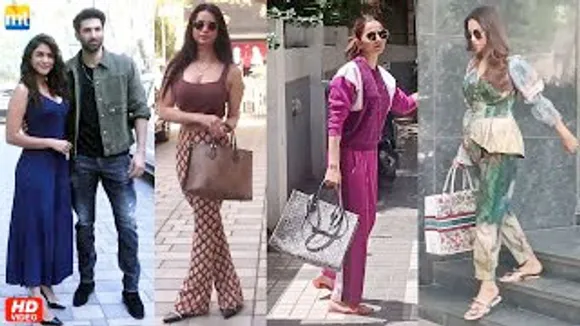 Mrunal Thakur & Aditya Roy Kapur During Gumraah Promotions, Soundarya Sharma At T-Series, Rakul Preet Singh, Mira Kapoor Spotted In Khar