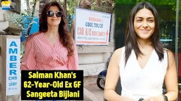 Salman Khan's 62-Year-Old Ex GF Sangeeta Bijlani at Salon, Mrunal Thakur's Millions Dollar smile, Nikita Dutta Spotted In Bandra