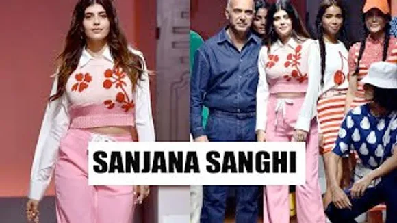 Pretty In Pink! Sanjana Sanghi turns a Muse for United Colors of Benetton 2023 collection